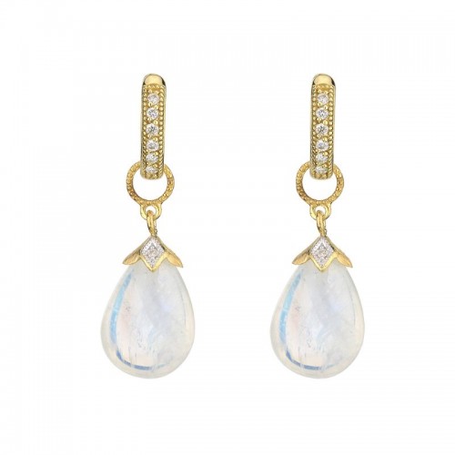 Jude Frances Pear Shape Briolette Earring Charms