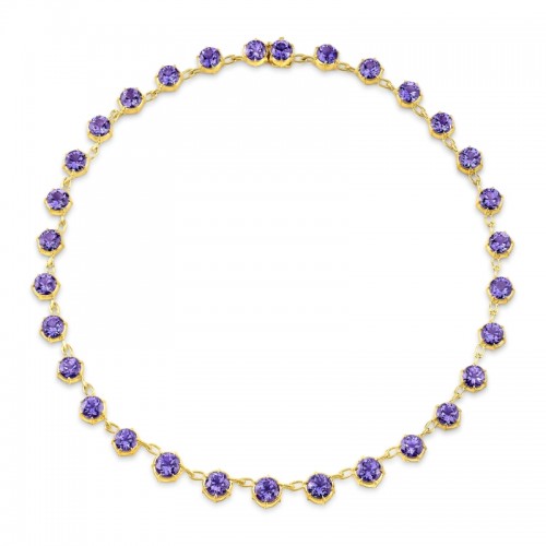 Rahaminov Yellow Gold Vintage Necklace