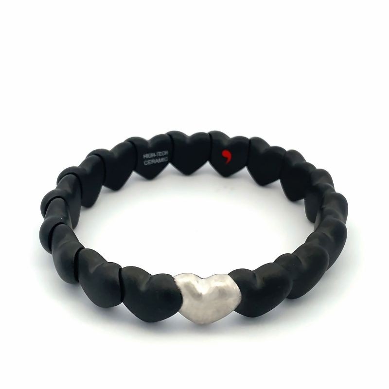 Ceramic Heart Bracelet