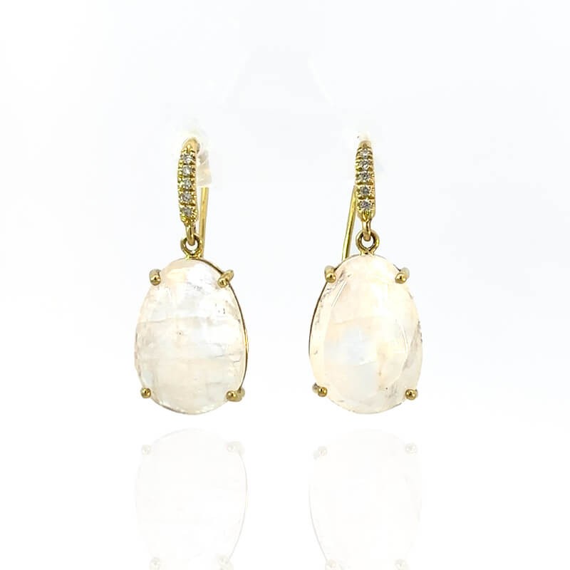 Lauren K Rainbow Moonstone Joyce Earrings