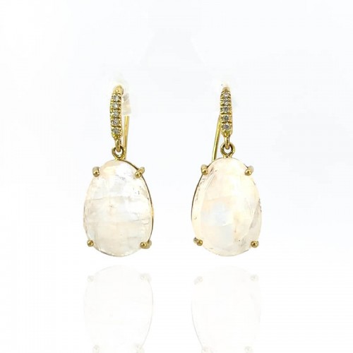 Lauren K Rainbow Moonstone Joyce Earrings