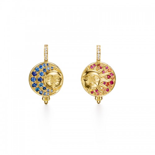 Temple St. Clair 18K Eclipse Earrings