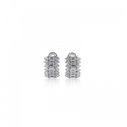 Picchiotti Ends Shared Prong Earrings Lever Back