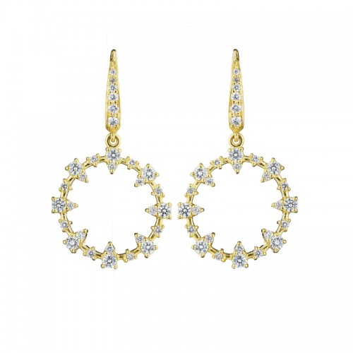 Petite Rock Stud Earrings (20MM)