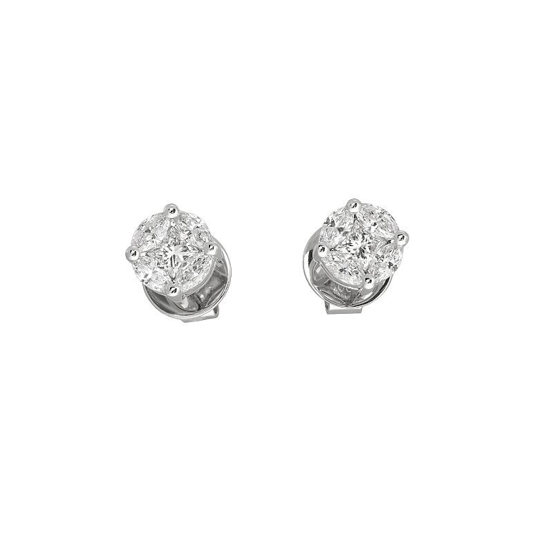 Jye's Marquise Cluster Earrings