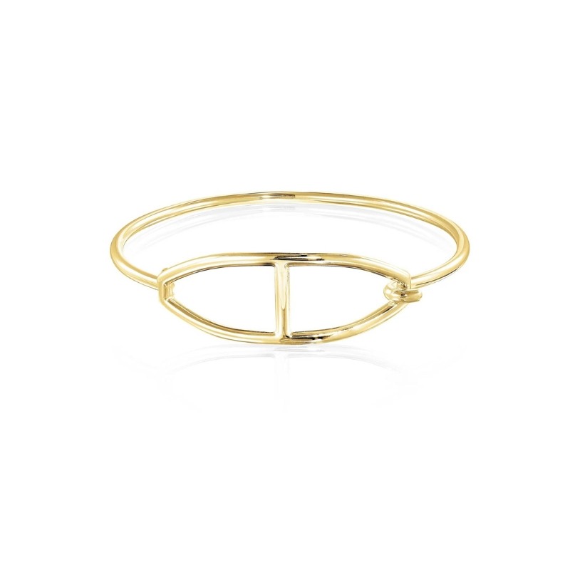 Vincent Peach Kingston Buckle Bangle Bracelet