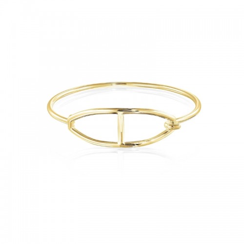 Vincent Peach Kingston Buckle Bangle Bracelet