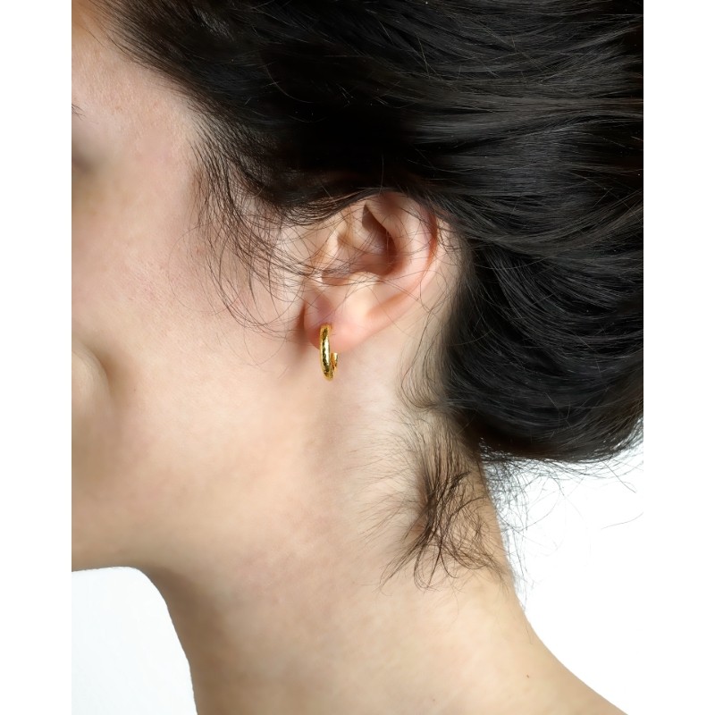 Big Baby Hoop Earrings
