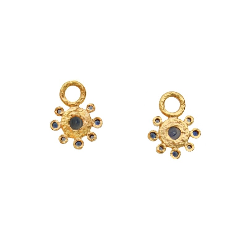Blue Sapphire Earring Charms