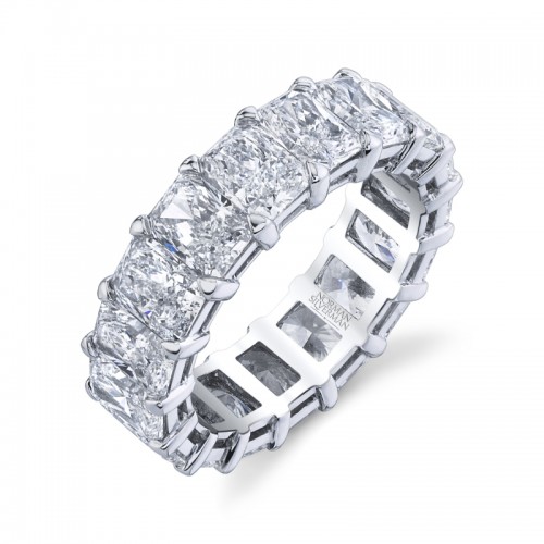 Norman Silverman 9 Carat Platinum Eternity Band