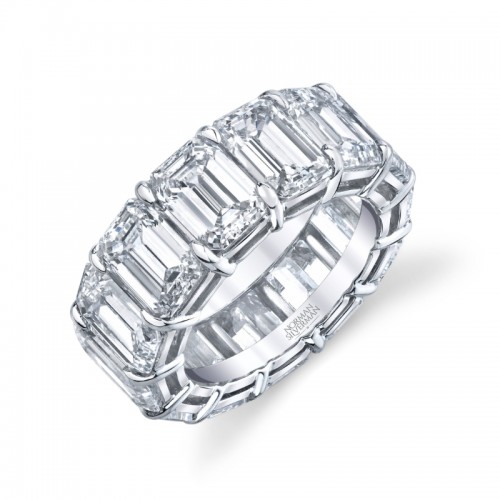 Norman Silverman 16.22 Carat Platinum Eternity Band
