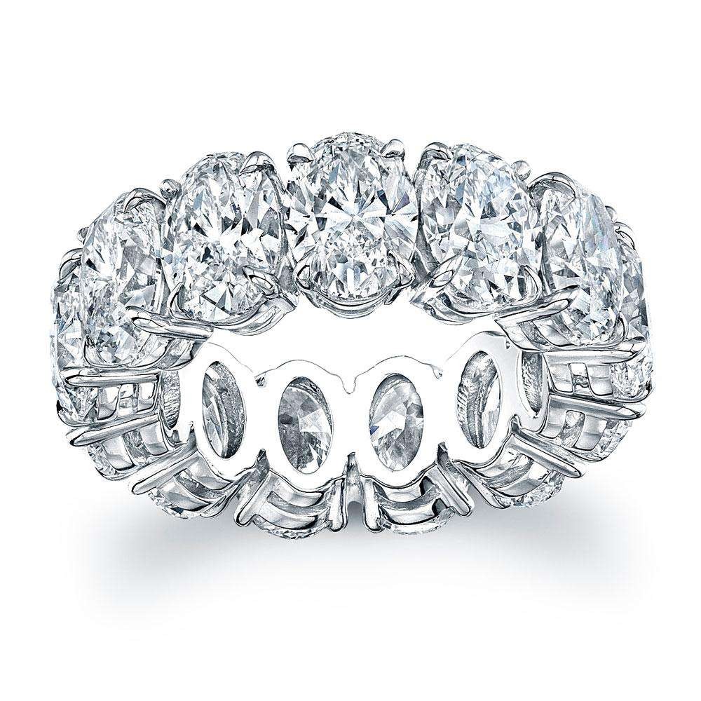 Norman Silverman Oval Diamond Band