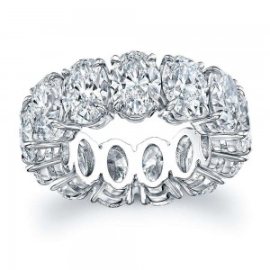 Norman Silverman Oval Diamond Band