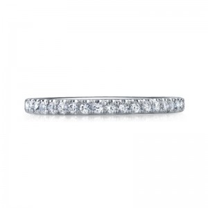 Deutsch Signature U Prong Micro Pave Band