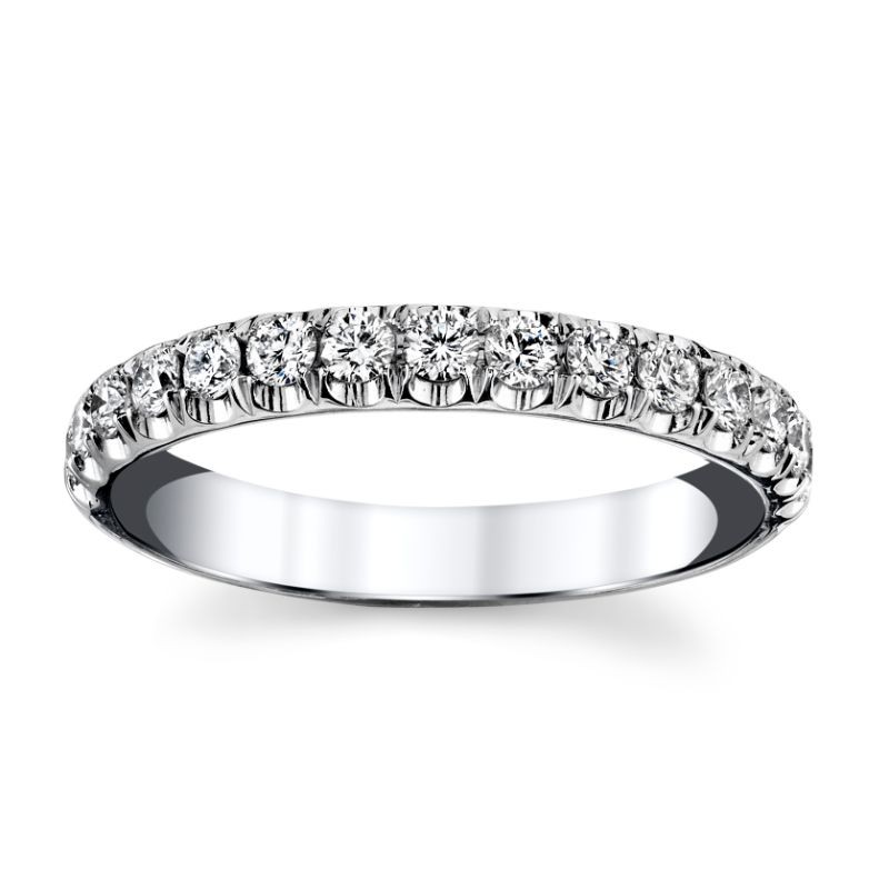 Deutsch Signature U Prong Micro Pave Band