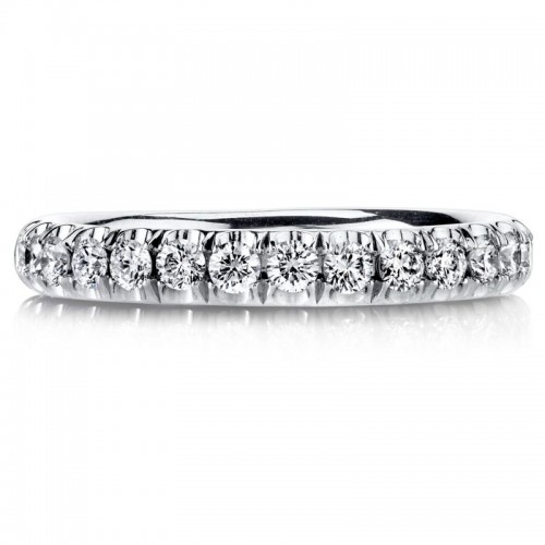 Deutsch Signature U Prong Micro Wire Eternity  Band