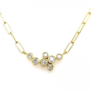 Lauren K Bubble Bea Diamond Necklace