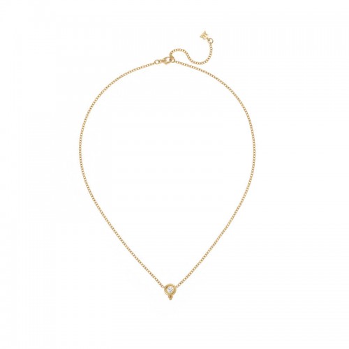 Temple St. Clair 18K Single Diamond Temple Necklace