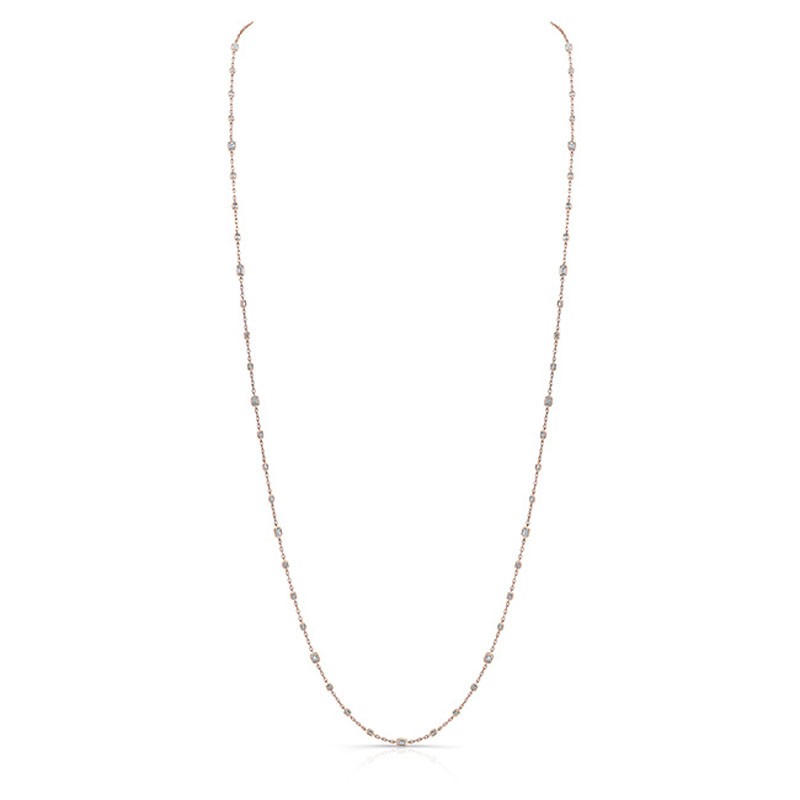 Norman Silverman Diamonds by the Yard Necklace