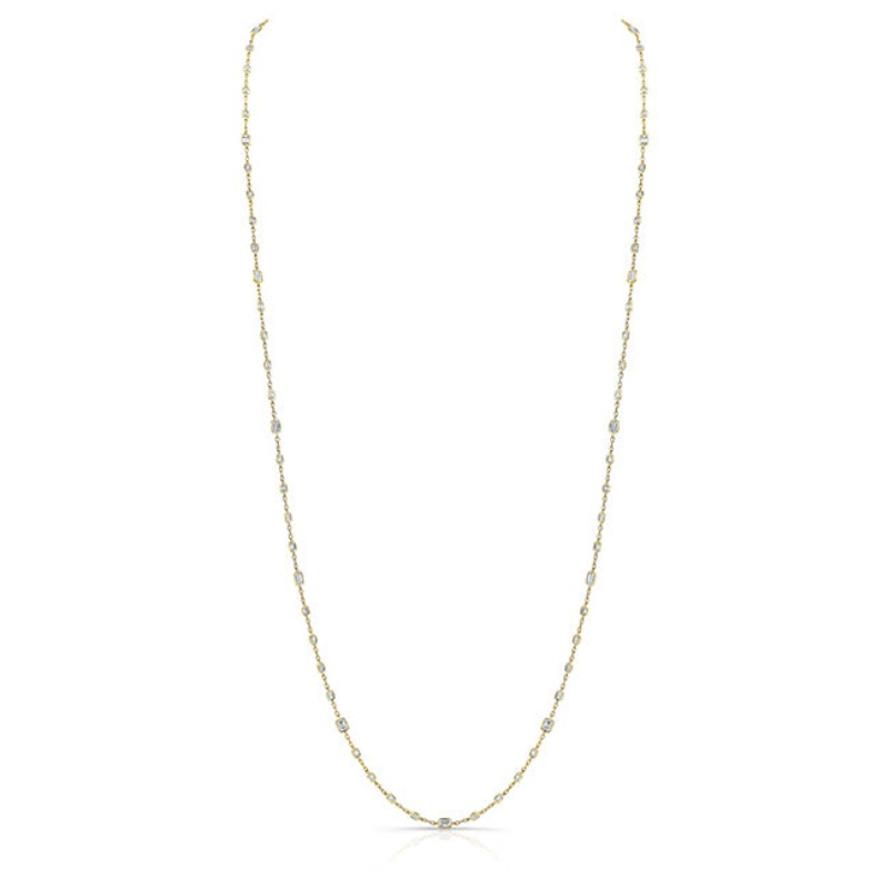 Norman Silverman Diamonds by the Yard Necklace