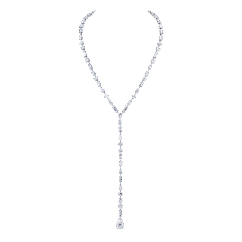 Norman Silverman 38.4 Carat Lariat Fancy Shape