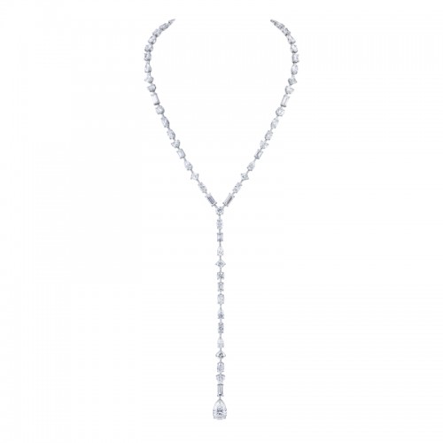 Norman Silverman 38.4 Carat Lariat Fancy Shape