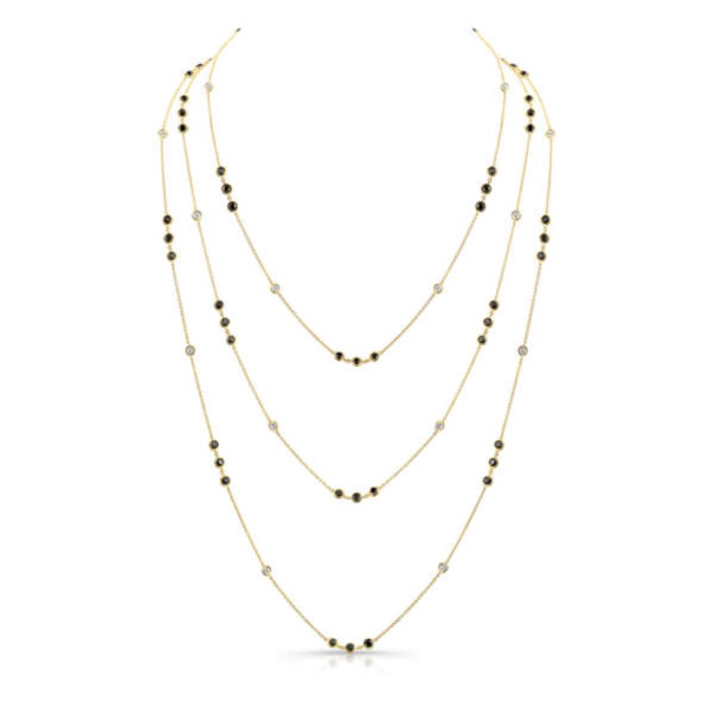 Norman Silverman Diamonds by the Yard Necklace