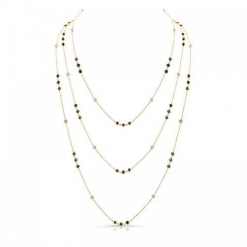 Norman Silverman Diamonds by the Yard Necklace