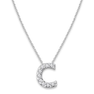 Deutsch Signature Baby Typewriter Leter C Pendant