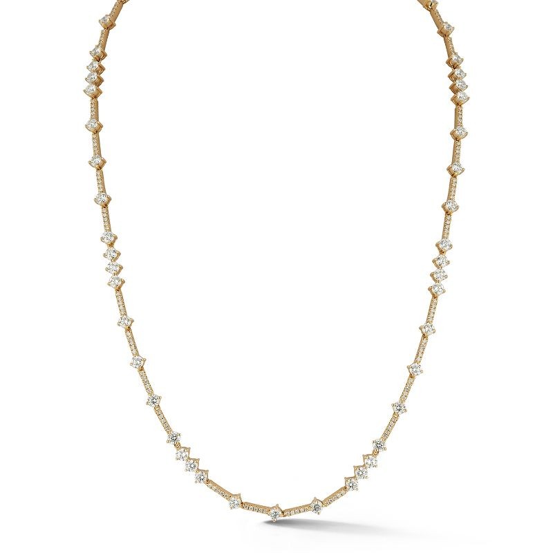 Deutsch Signature Scattered Diamond Necklace