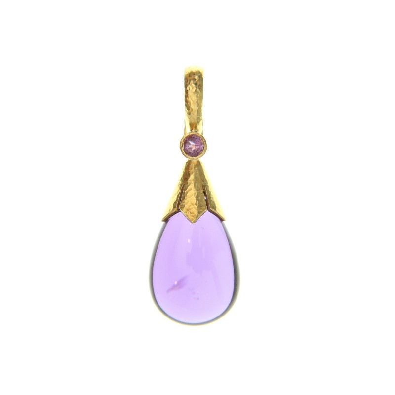 Amethyst Drop Pendant