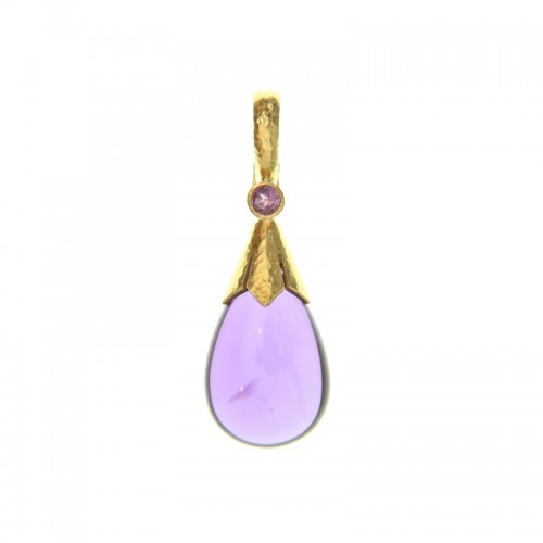 Amethyst Drop Pendant