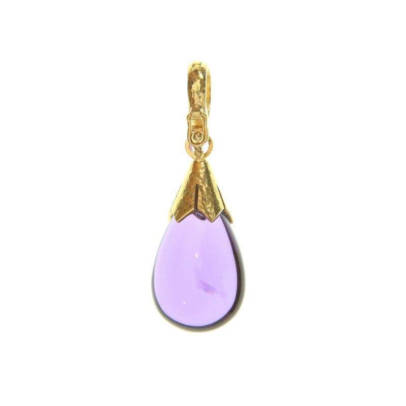 Amethyst Drop Pendant