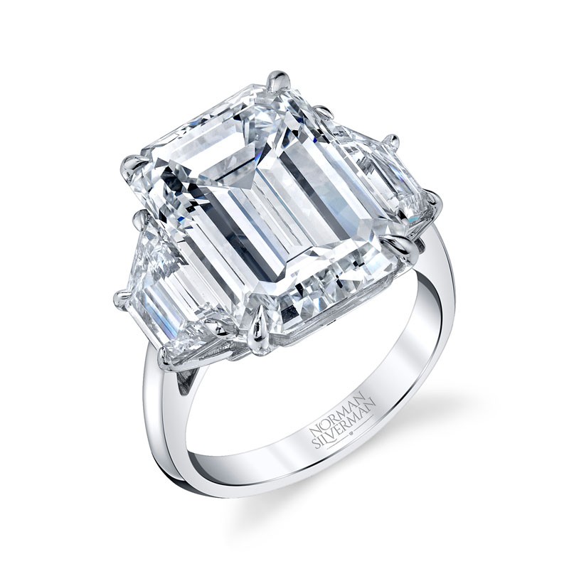 Norman Silverman Engagement Ring