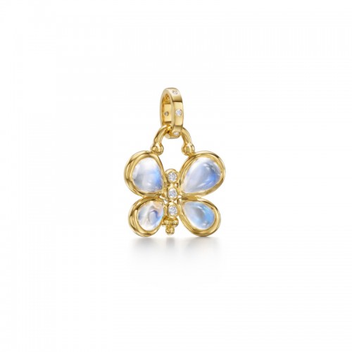Temple St. Clair 18K Luna Butterfly Pendant