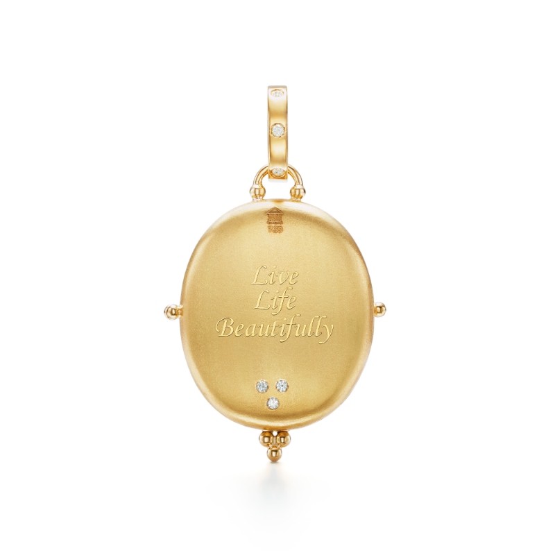 Temple St. Clair 18K Tree of Life Locket