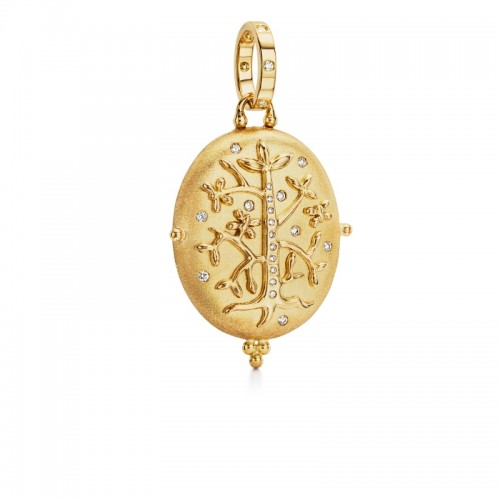 Temple St. Clair 18K Tree of Life Locket