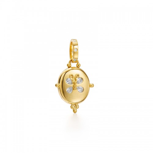 Temple St. Clair 18K Butterfly Locket