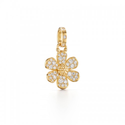 Temple St. Clair 18K Snow Flower Pendant