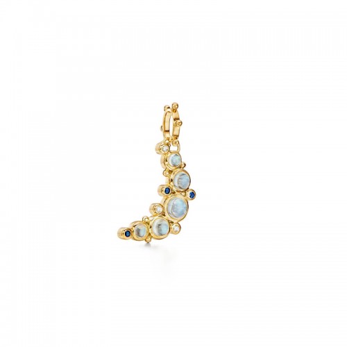 Temple St. Clair 18K Crescent Moon Pendant