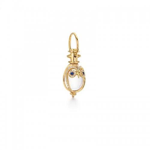 Temple St. Clair 18K Owlet Amulet