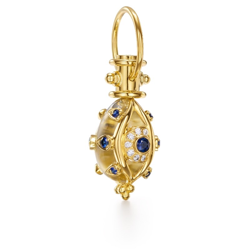 Temple St. Clair 18K Evil Eyelash Amulet
