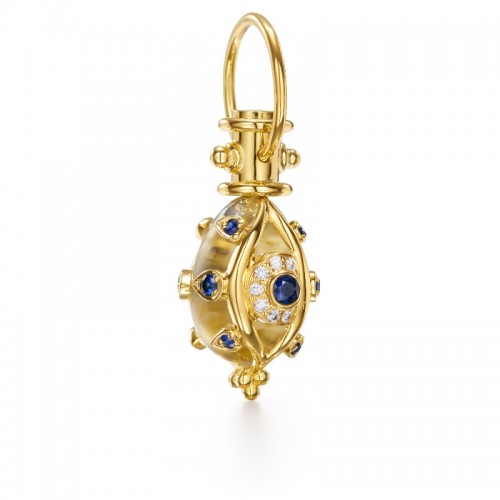 Temple St. Clair 18K Evil Eyelash Amulet