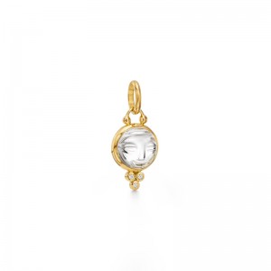 Temple St. Clair 18K Moonface Pendant