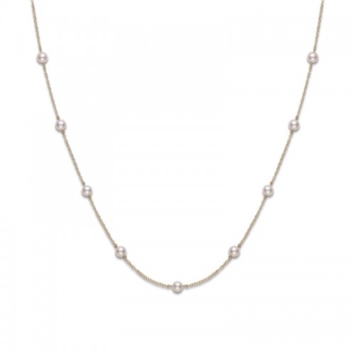 Mikimoto Akoya A+ Cultured Station Pearl Necklace