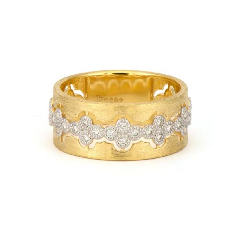 Jude Frances Provence Floating Diamond Quad Ring