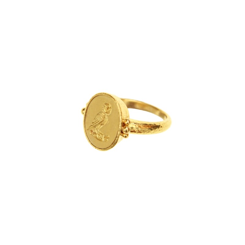 Gold 'Owl' Ring