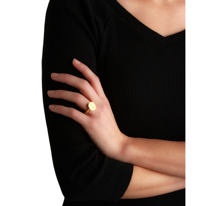 Gold 'Owl' Ring