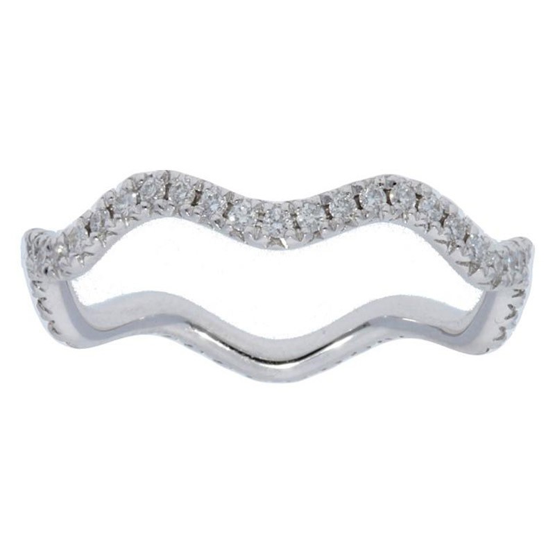 Deutsch Signature Wavy Diamond Ring