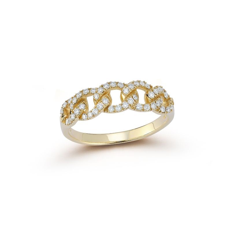 Deutsch Signature Diamond Open Chain Ring